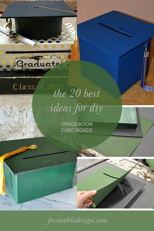 The 20 Best Ideas for Diy Graduation Card Boxes Home, Family, Style